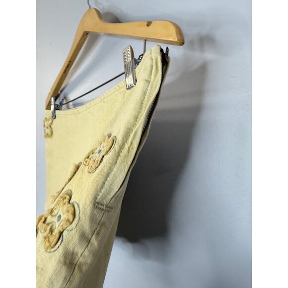 I.AM.GIA Fauna Mini Skort Tan Demin Women's XS New - Picture 10 of 16